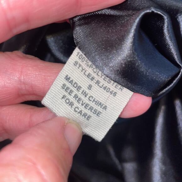 Anthropology | RYU Black All Weather Smocked Jacket Small - Picture 7 of 11